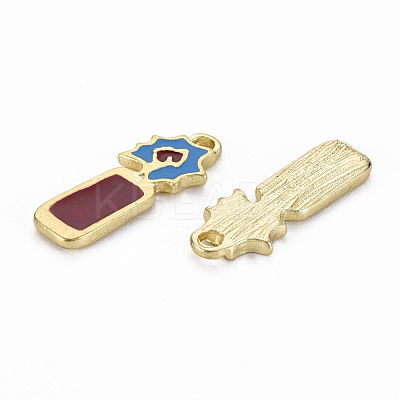 Light Gold Plated Alloy Pendants PALLOY-N154-26-NR-1