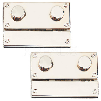 Zinc Alloy Twist Bag Lock Purse Catch Clasps PURS-WH20003-001P-1