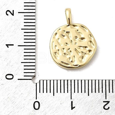 Brass Enamel Pendants KK-P338-15G-02-1