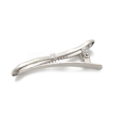 Alloy Alligator Hair Clips AJEW-A061-01D-P-1