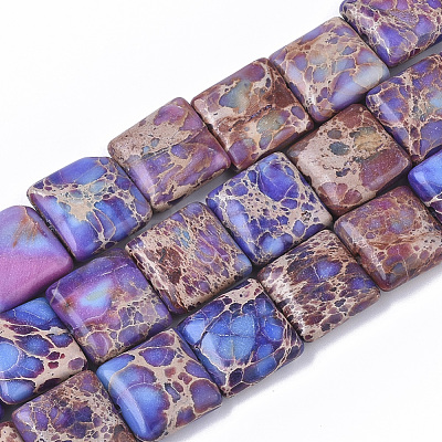 Natural Imperial Jasper Beads Strands G-S366-028-1
