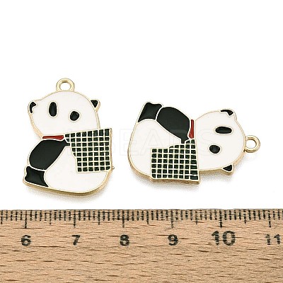 Alloy Enamel Pendants ENAM-N063-02B-1