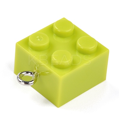 Resin Pendants RESI-E017-A19-1