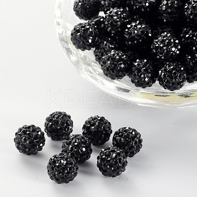 Pave Disco Ball Beads LS-RB-H258-10MM-280-1