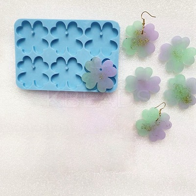 Clover Pendant Silicone Molds DIY-F109-17-1