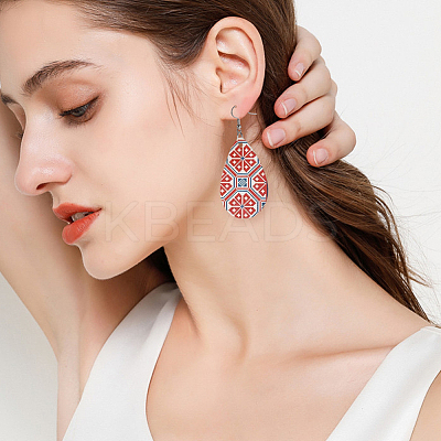 DIY Dangle Earring Making DIY-TA0002-65P-1
