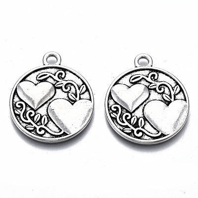 Tibetan Style Alloy Pendants LS-X-TIBE-S314-127AS-RS-1