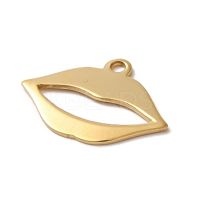 304 Stainless Steel Charms STAS-L022-307G-1