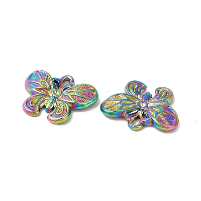 Ion Plating(IP) 304 Stainless Steel Pendant Rhinestone Settings STAS-L268-011MC-1