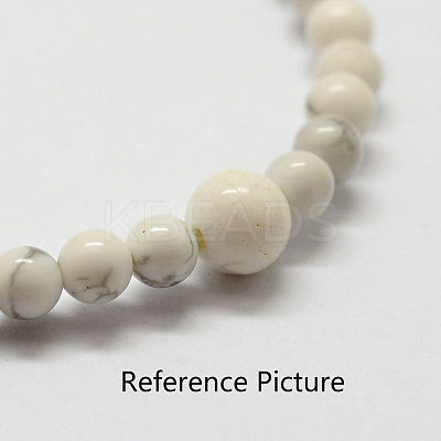 Natural Lava Rock Round Beads Stretch Bracelets BJEW-G550-07-4mm-1