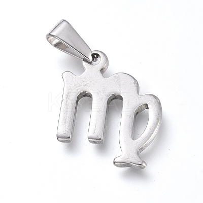 Non-Tarnish 304 Stainless Steel Pendants STAS-L210-06E-P-01-1