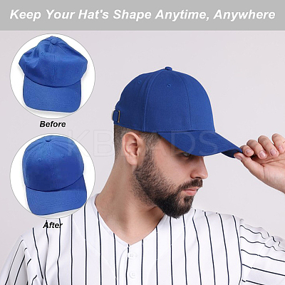 Paper Hat Shaper Insert for Baseball Caps FIND-WH0172-60B-1