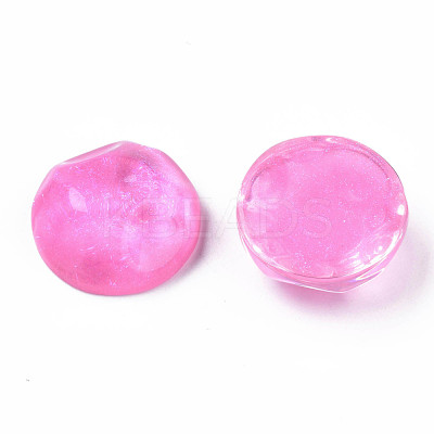 Transparent Resin Cabochons CRES-N031-005A-C03-1