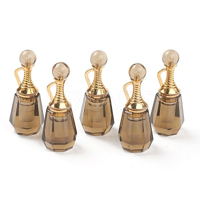 Faceted Natural Smoky Quartz Pendants G-H252-A05-1