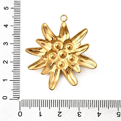 304 Stainless Steel Glass Pendants STAS-Z149-04G-02-1