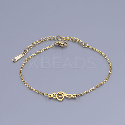 201 Stainless Steel Link Bracelets BJEW-T011-JN502-2-1