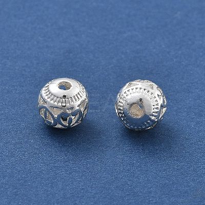Alloy Hollow Beads PALLOY-P238-23S-RS-1