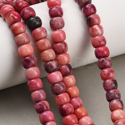 Dyed Natural White Jade Beads Strands GG-CBAA20A-01A-05-1