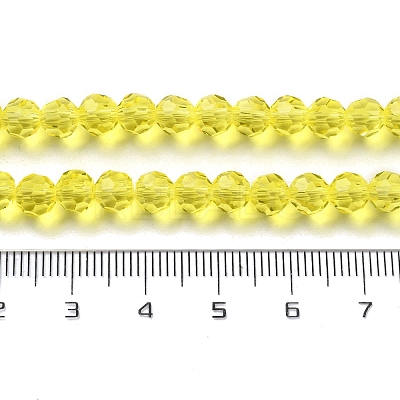 Transparent Glass Bead Strands X-GLAA-G013-6mm-68-1