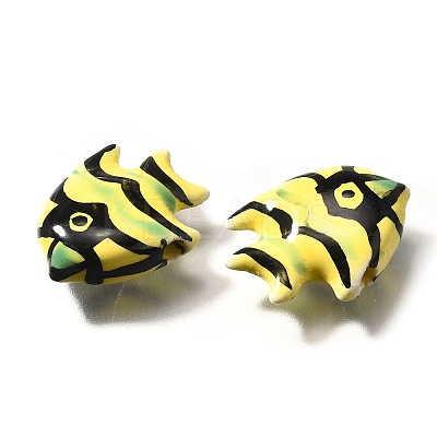 Handmade Porcelain Beads PORC-S002-02D-1