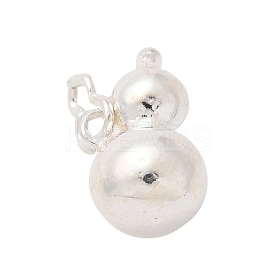 925 Sterling Silver Solid Gourd Charms STER-D300-07S-1