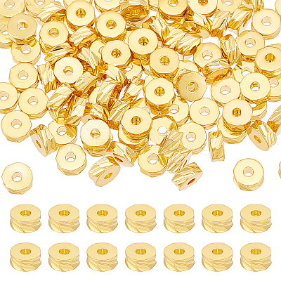100Pcs Brass Bead KK-BC0013-53C-1