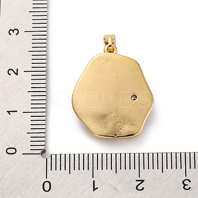 Brass Enamel Pendants KK-S502-02P-1