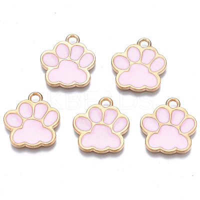 Alloy Enamel Pendants ENAM-T016-22LG-RS-1