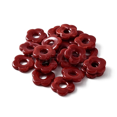 Acrylic Beads MACR-WH0007-26M-1