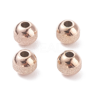 Ion Plating(IP) Textured 304 Stainless Steel Beads STAS-P306-01D-RG-1