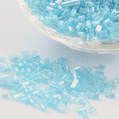 Two Cut Glass Seed Beads X-CSDB163-1