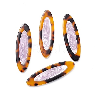 Cellulose Acetate(Resin) Pendants KY-XCP0001-04-1