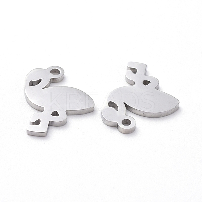 Tarnish Resistant 304 Stainless Steel Charms X-STAS-G215-02P-1