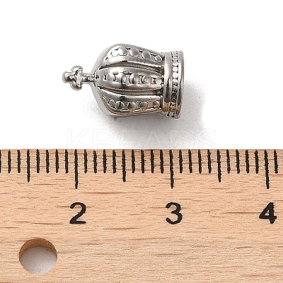 Non-Tarnish 304 Stainless Steel Beads STAS-I203-40P-1