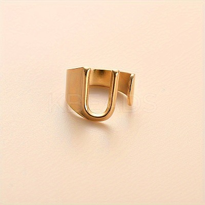 304 Stainless Steel Cuff Rings FS-WGEAFE6-41-1