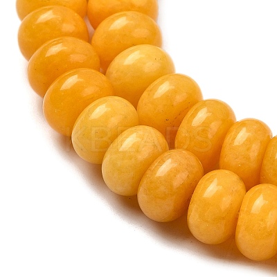 Dyed Natural White Jade Beads Strands G-G107-A23-01-1