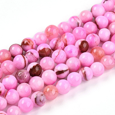 Natural Persian Jade Beads Strands G-A255-A02-04G-1