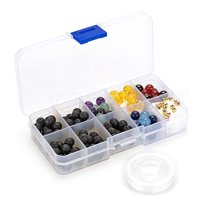 DIY Chakra Jewelry Making Kits DIY-FS0001-06-1