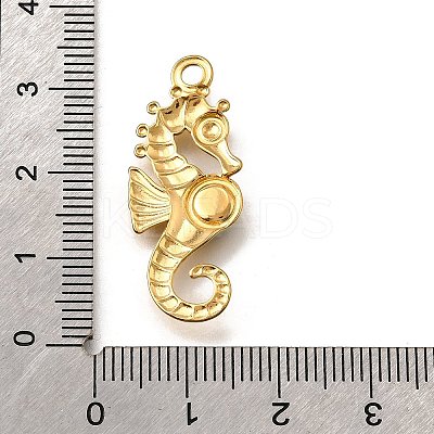304 Stainless Steel Pave Natural White Shell Pendants STAS-C122-21D-02G-1