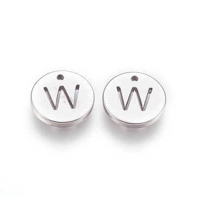 Non-Tarnish 304 Stainless Steel Charms STAS-P212-15P-02-1