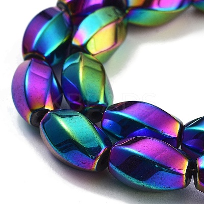 Synthetic Non-magnetic Hematite Beads Strands G-P545-G02-01B-1
