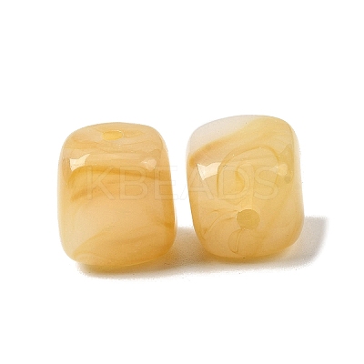 Opaque Acrylic Beads X-OACR-D320-01R-1