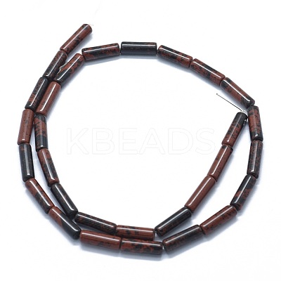 Natural Mahogany Obsidian Beads Strands G-F631-D01-1