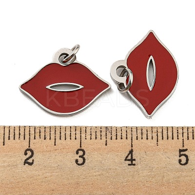 304 Stainless Steel Pendants STAS-O003-01P-1