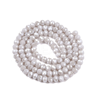 Electroplate Glass Beads Strands LS-EGLA-A044-P4mm-A19-1