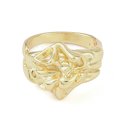 304 Stainless Steel Open Cuff Rings for Women RJEW-H229-02G-05-1