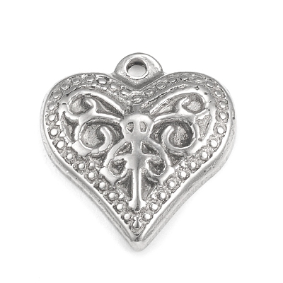 Non-Tarnish 304 Stainless Steel Pendants STAS-F287-51P-1