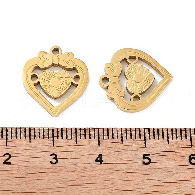 Ion Plating(IP) 304 Stainless Steel Pendants STAS-I309-09G-1