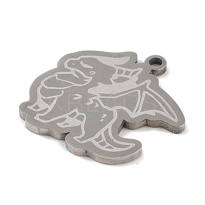 Non-Tarnish 201 Stainless Steel Pendants STAS-C095-34P-1