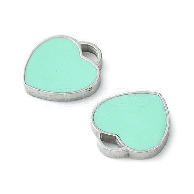 304 Stainless Steel Manual Polishing Charms STAS-C075-07P-1